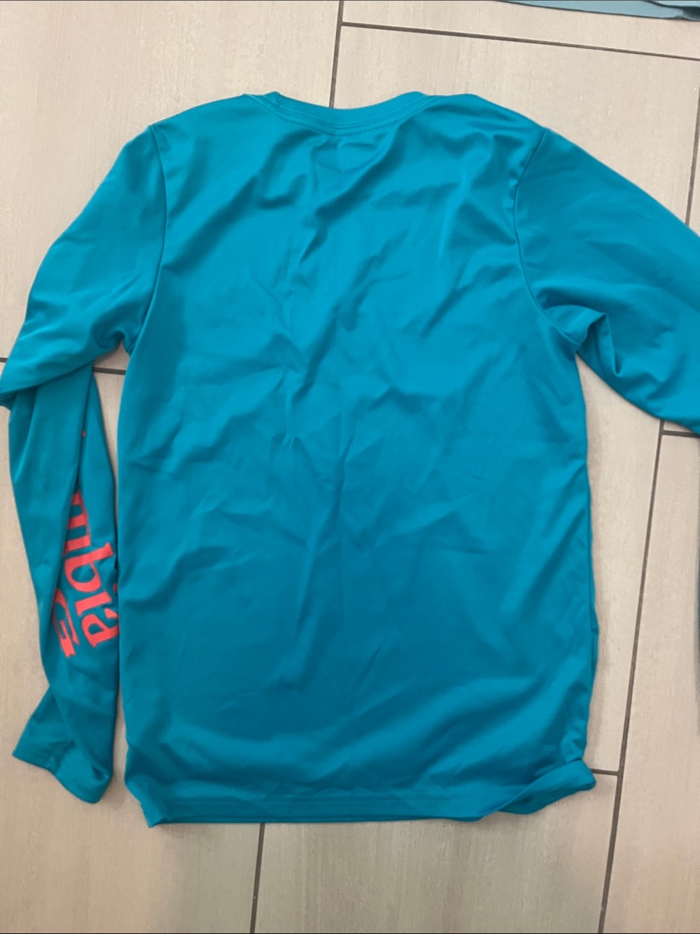 Columbia/Aftco bundle Long Sleeve fishing Shirts - Teal, Aqua & Light Blue - Picture 8 of 14